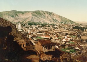 トビリシのヴィンテージはがき、1890年代